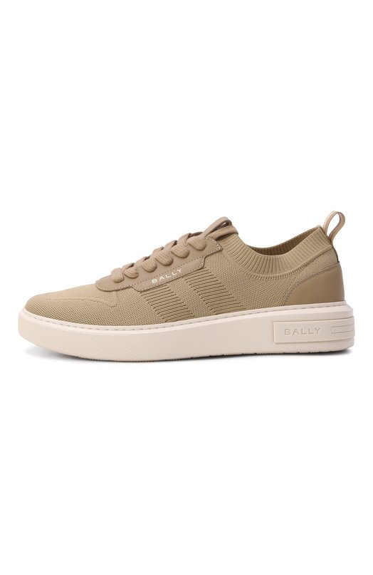 Текстильные кеды Bally Lift Bally MSK0GF/TE002 Бежевый  MSK0GF/TE002 Фото 3