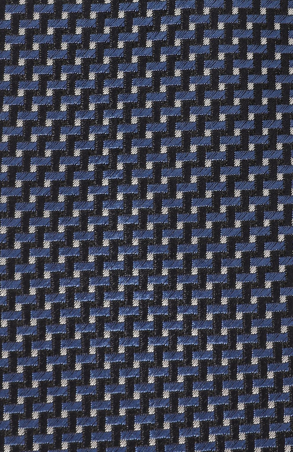 Шелковый галстук CANALI синего цвета по цене 17550 руб., арт. 18/HJ04133, фото 4 Шелковый галстук CANALI, арт. 18/HJ04133, фото 4