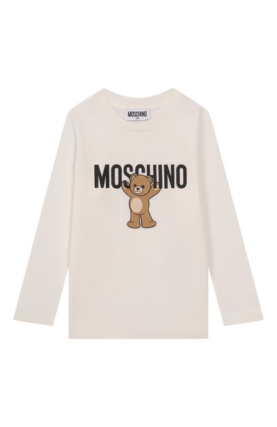 Хлопковый лонгслив MOSCHINO, арт. HT000J/LAA10/4-8