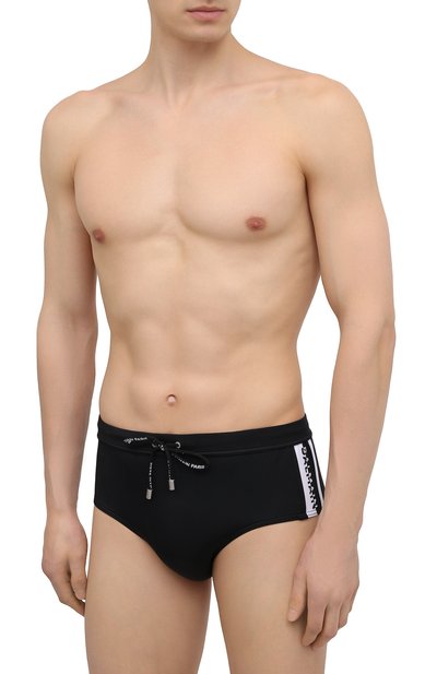 Плавки BALMAIN черного цвета по цене 25950 руб., арт. BWB200210, фото 2 Плавки BALMAIN, арт. BWB200210, фото 2