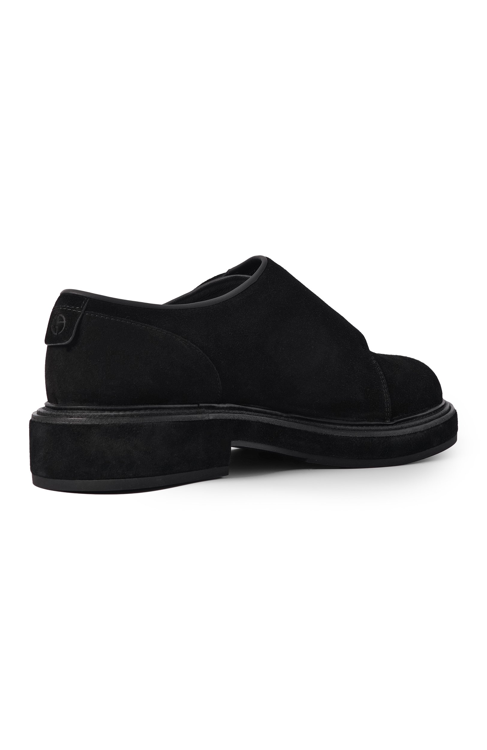 Замшевые ботинки GIORGIO ARMANI черного цвета по цене 145500 руб., арт. GM004716/AF24809, фото 4 Замшевые ботинки GIORGIO ARMANI, арт. GM004716/AF24809, фото 4