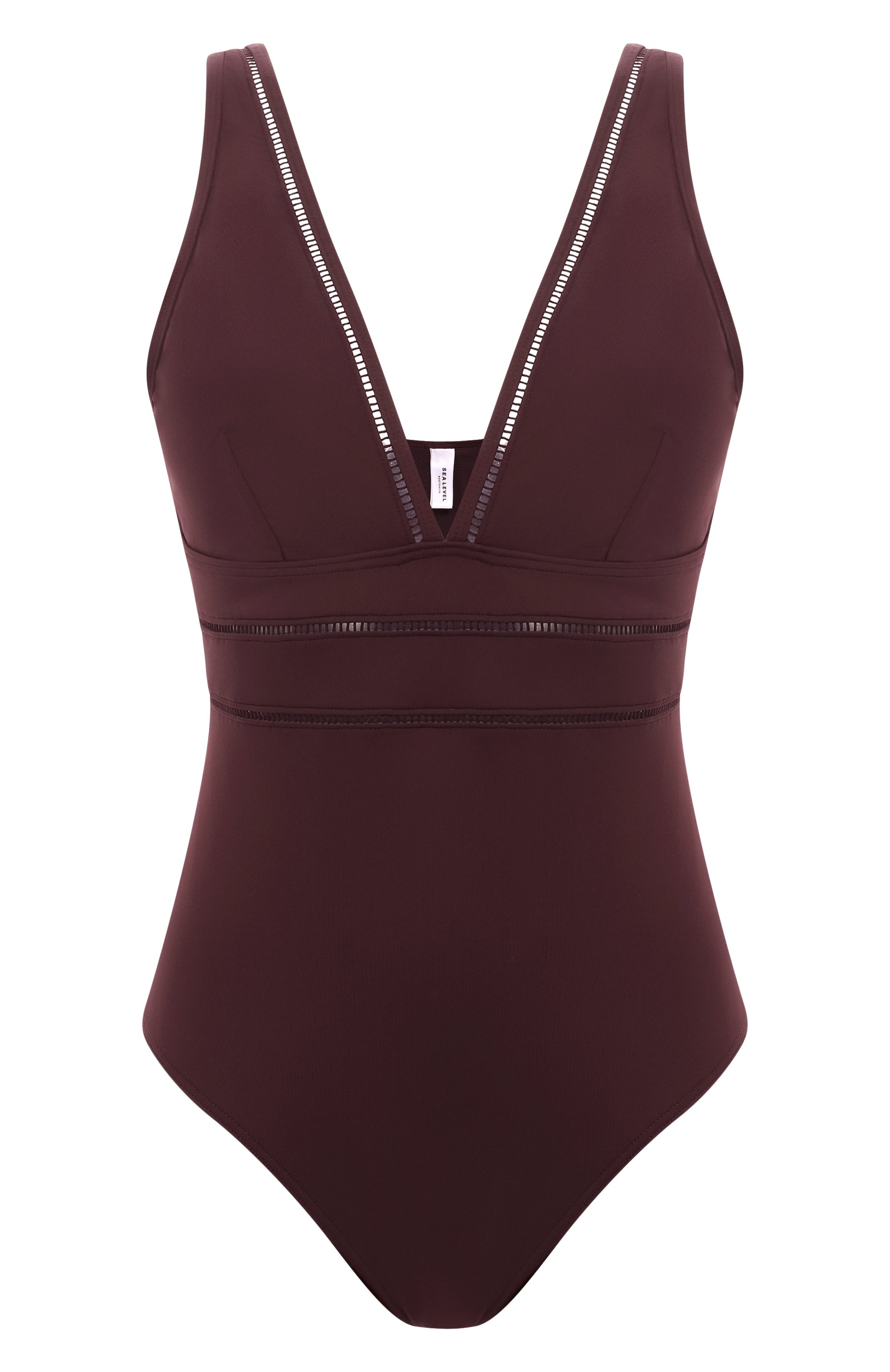 Слитный купальник SEA LEVEL коричневого цвета по цене 18400 руб., арт. SL1039ECO, фото 1 Слитный купальник SEA LEVEL, арт. SL1039ECO, фото 1