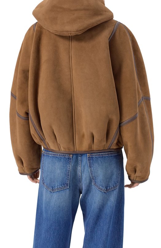 Дубленка из овчины Isabel Marant 24H/MA0296FA-B4A01I Коричневый  24H/MA0296FA-B4A01I Фото 4