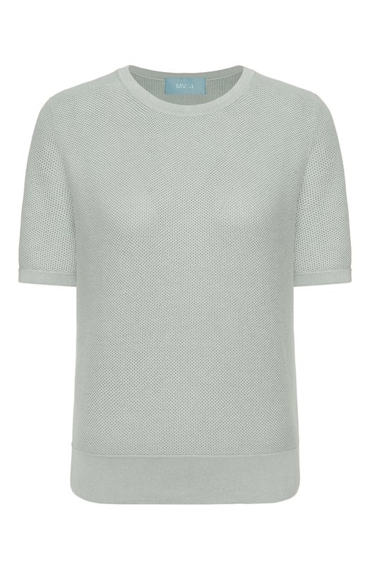 Топ из шелка и хлопка MVST WS61-607MU Зелёный WS61-607MU