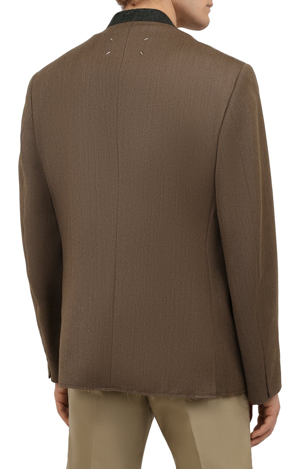 Шерстяной пиджак MAISON MARGIELA, арт. S50BN0473/S44578, фото 4