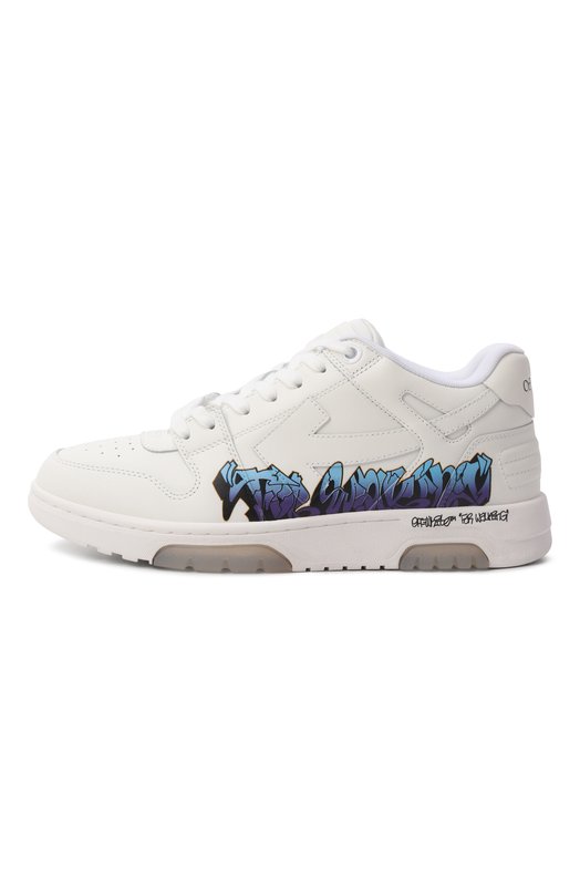 Комбинированные кеды Out Of Office Off-White 0MIA189S26LEA00C Белый  0MIA189S26LEA00C Фото 3