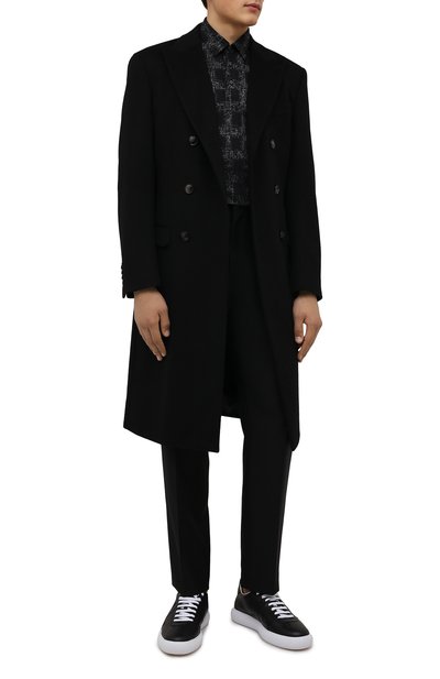 Поло из шерсти и шелка ZILLI SPORT, арт. MFW-66029-000/0009, �фото 2