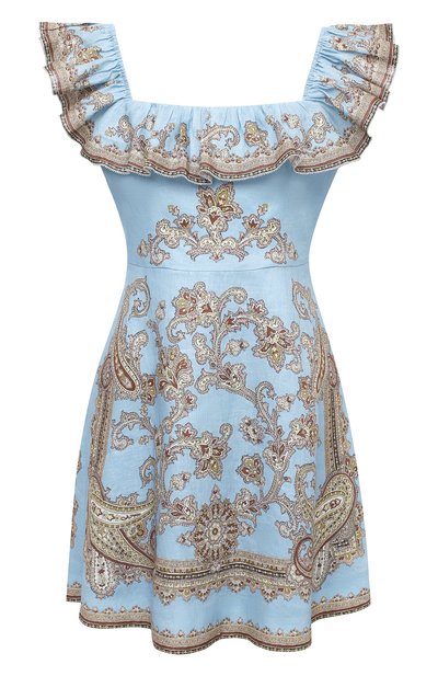 Женское льняное платье ZIMMERMANN, арт. 8330DFIE
