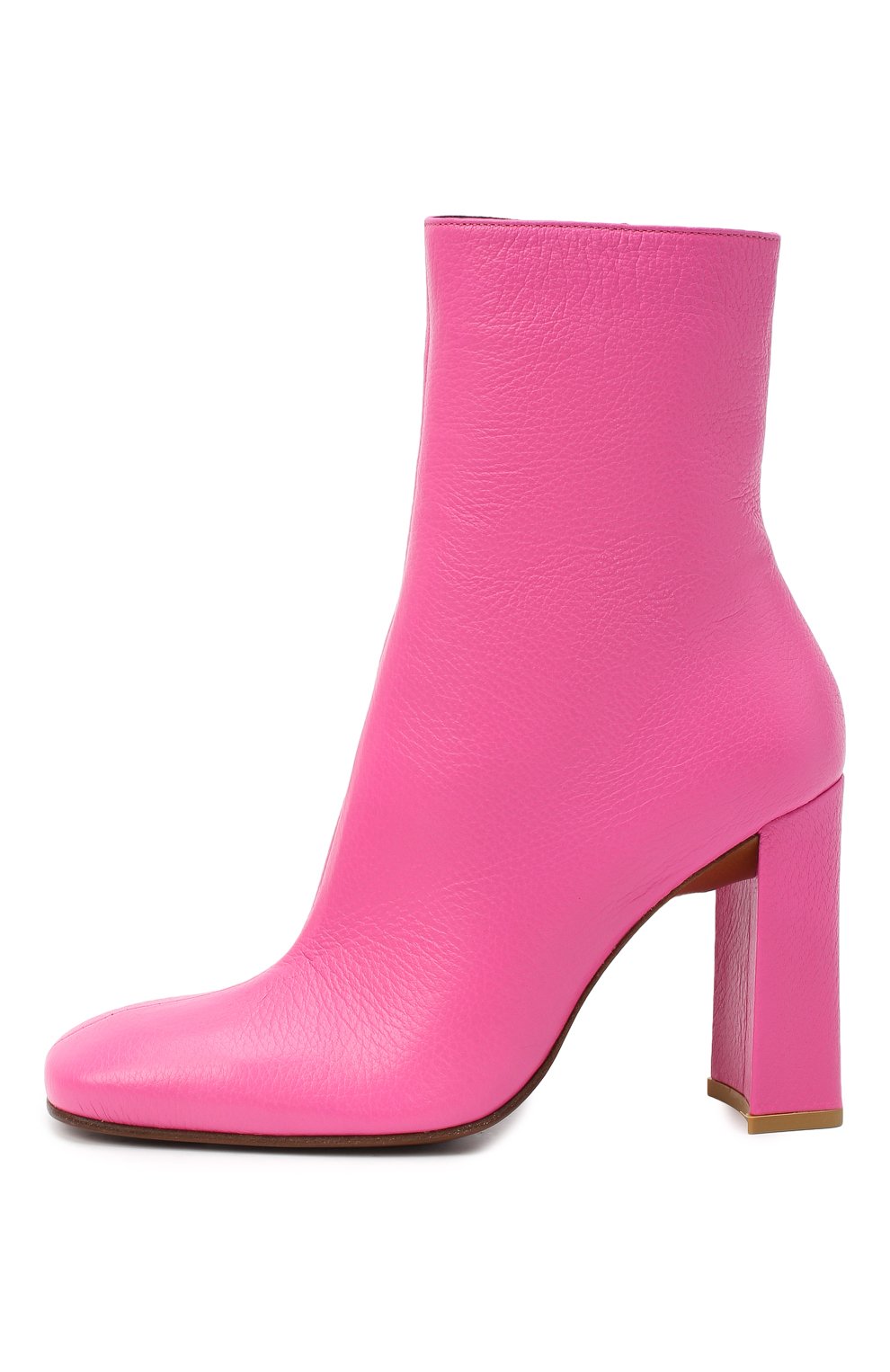 Кожаные ботильоны elliot BY FAR, арт. 20PFELTBHTPGRL, фото 3