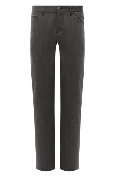 Мужские брюки из шерсти и хлопка ZILLI, арт. J5T301M0225VZRW00