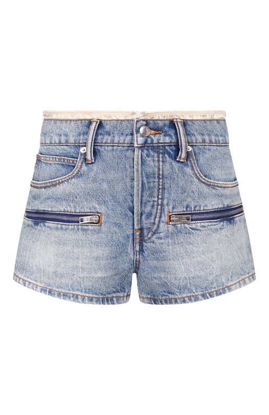 Джинсовые шорты Alexander Wang 4DC2264155 Голубой 4DC2264155