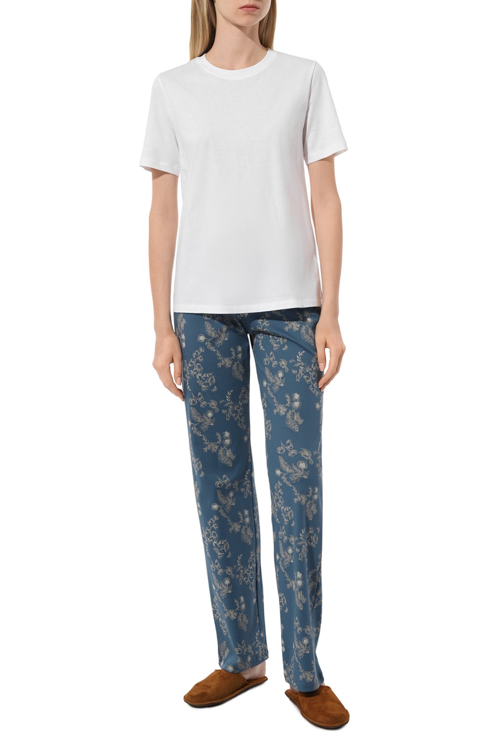 Хлопковая футболка HANRO, арт. 078662, фото 2