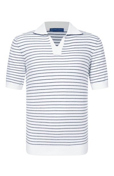 Мужская хлопковое поло ANDREA CAMPAGNA, арт. M5426-8029