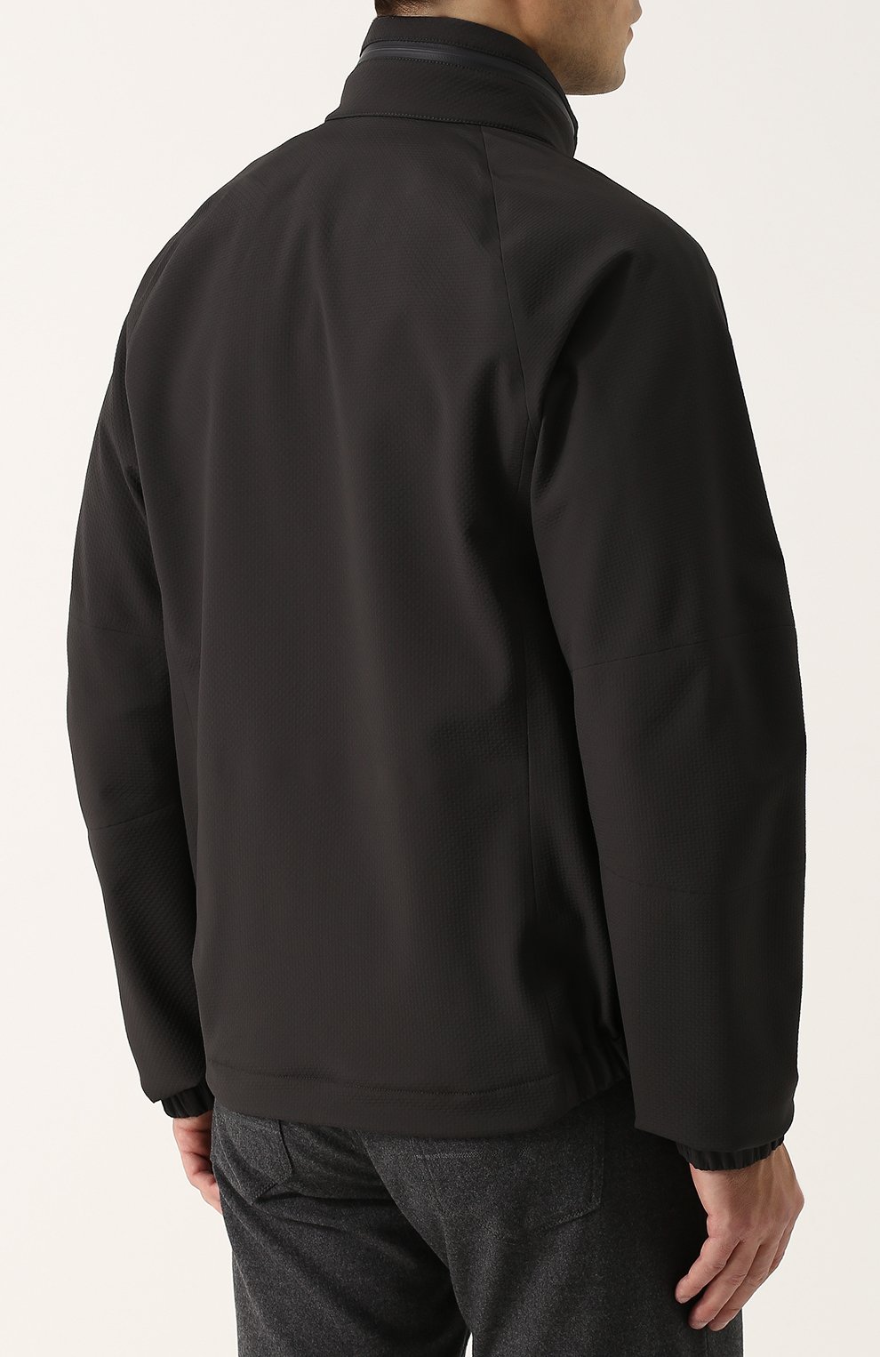 Бомбер 175lp на молнии с воротником-стойкой LORO PIANA, арт. FAG4272, фото 4