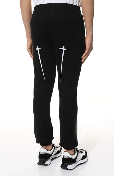 Хлопковые джоггеры RTA, арт. MF21-A213-0135BLACK, фото 4