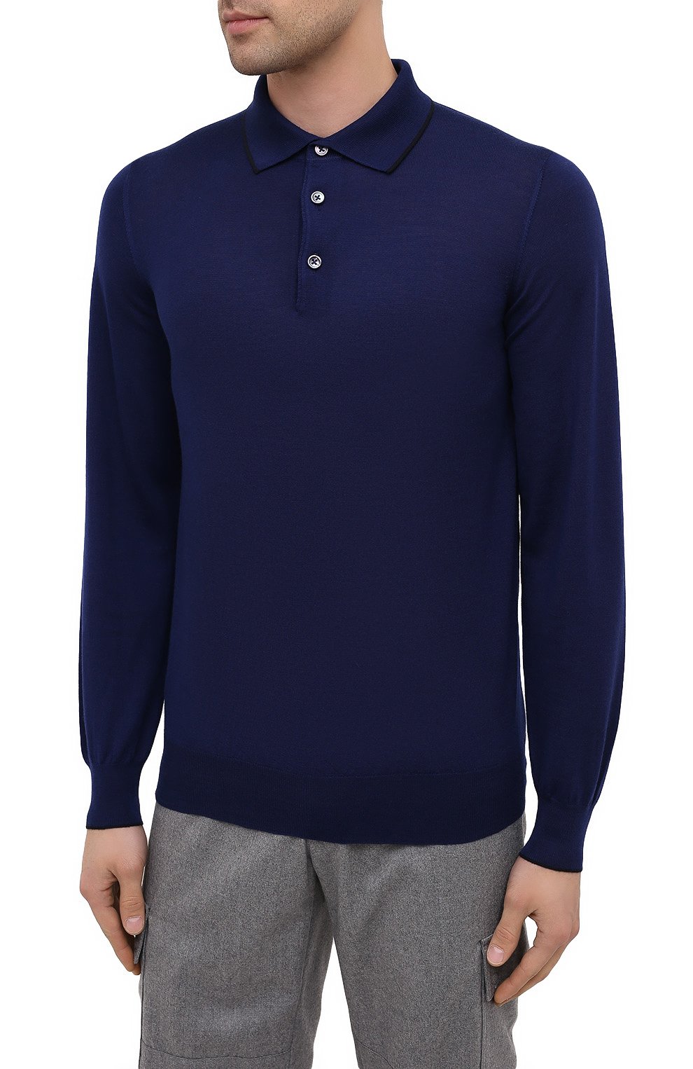 Поло из шерсти и кашемира FIORONI, арт. MK00T0C1, фото 3