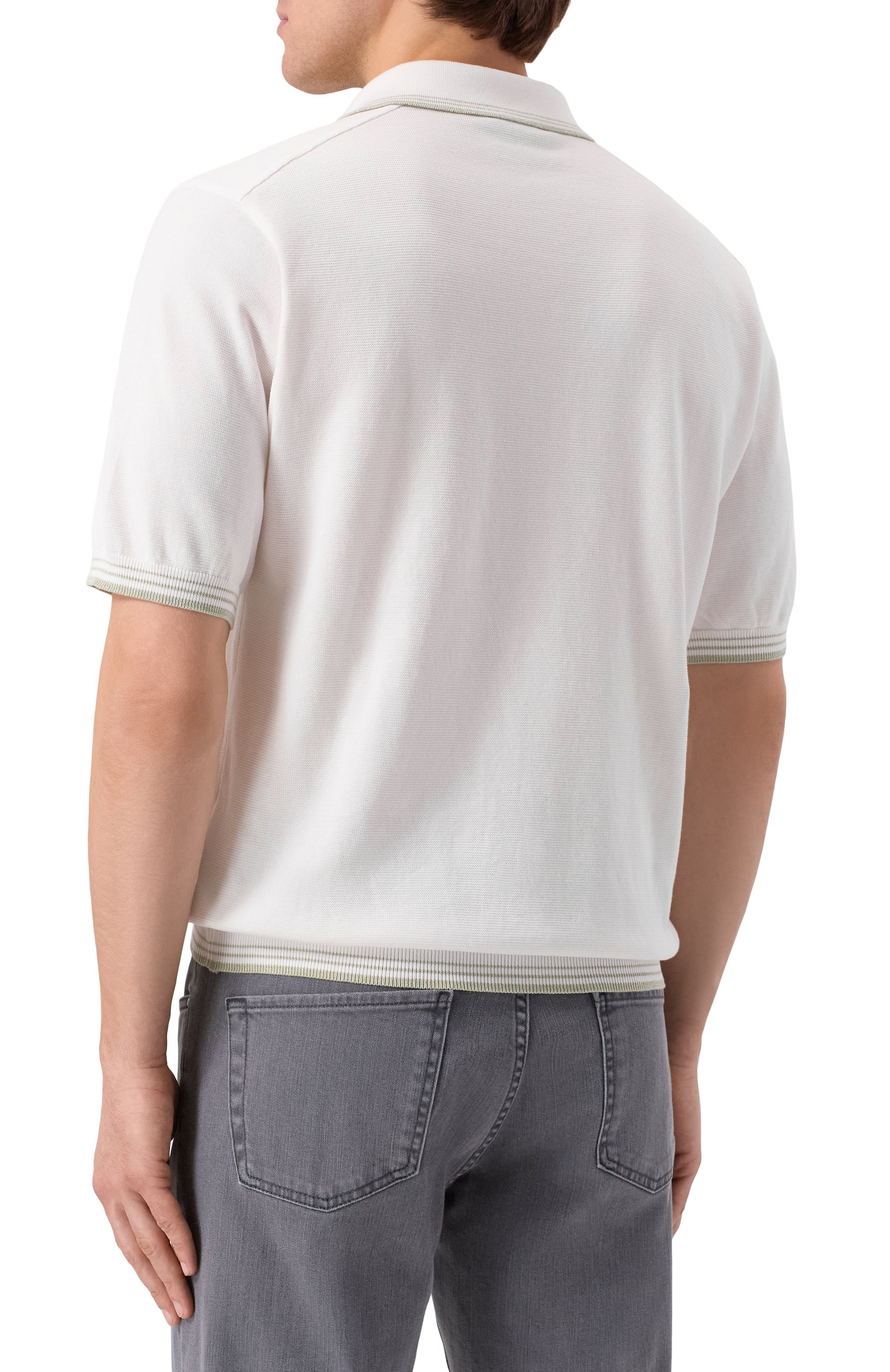 Хлопковое поло PAUL&SHARK, арт. 26411634, фото 4