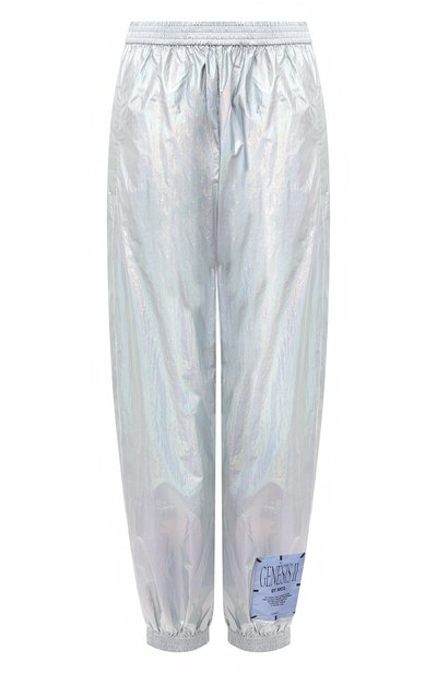 Джоггеры MCQ серебряного цвета по цене 43250 руб., арт. 623266/RPF18, фото 1 Джоггеры MCQ, арт. 623266/RPF18, фото 1