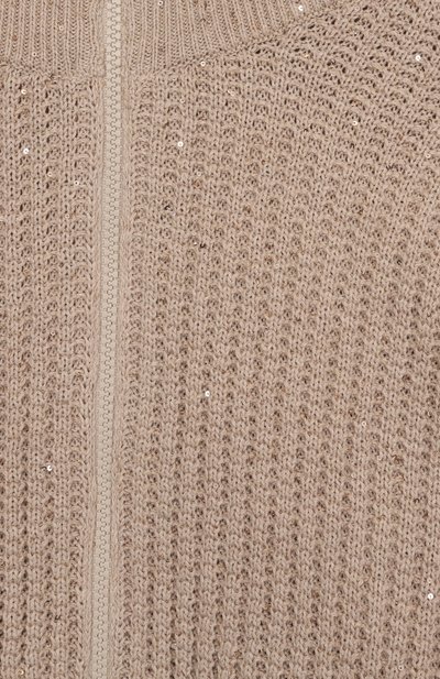 Хлопковый кардиган BRUNELLO CUCINELLI, арт. BDVM78106B, фото 3