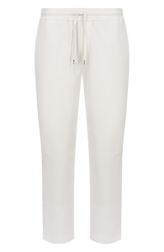 Хлопковые брюки Brunello Cucinelli MW8633381G Белый MW8633381G