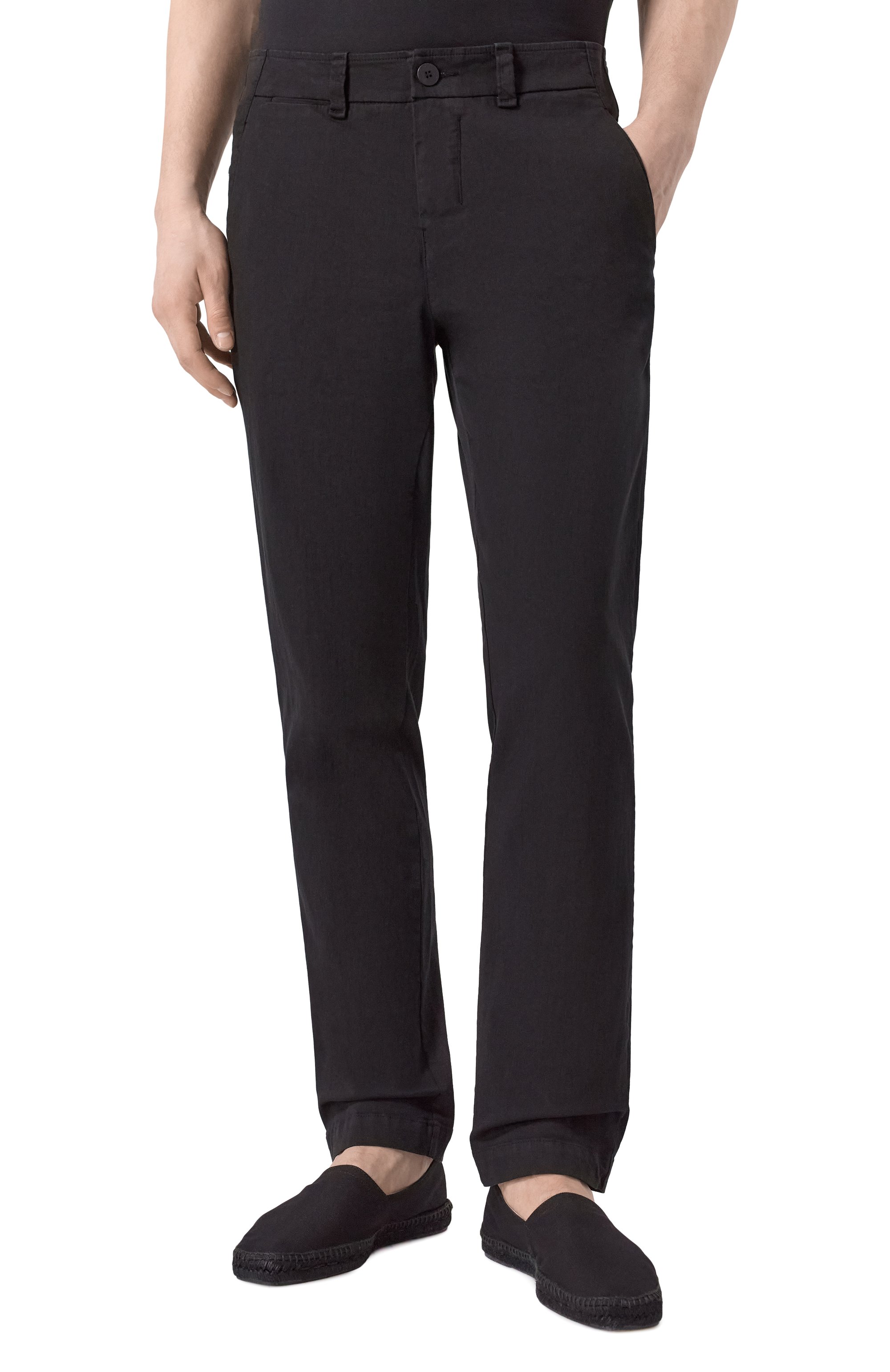 Хлопковые брюки TRANSIT, арт. CFUTRZA100, фото 3