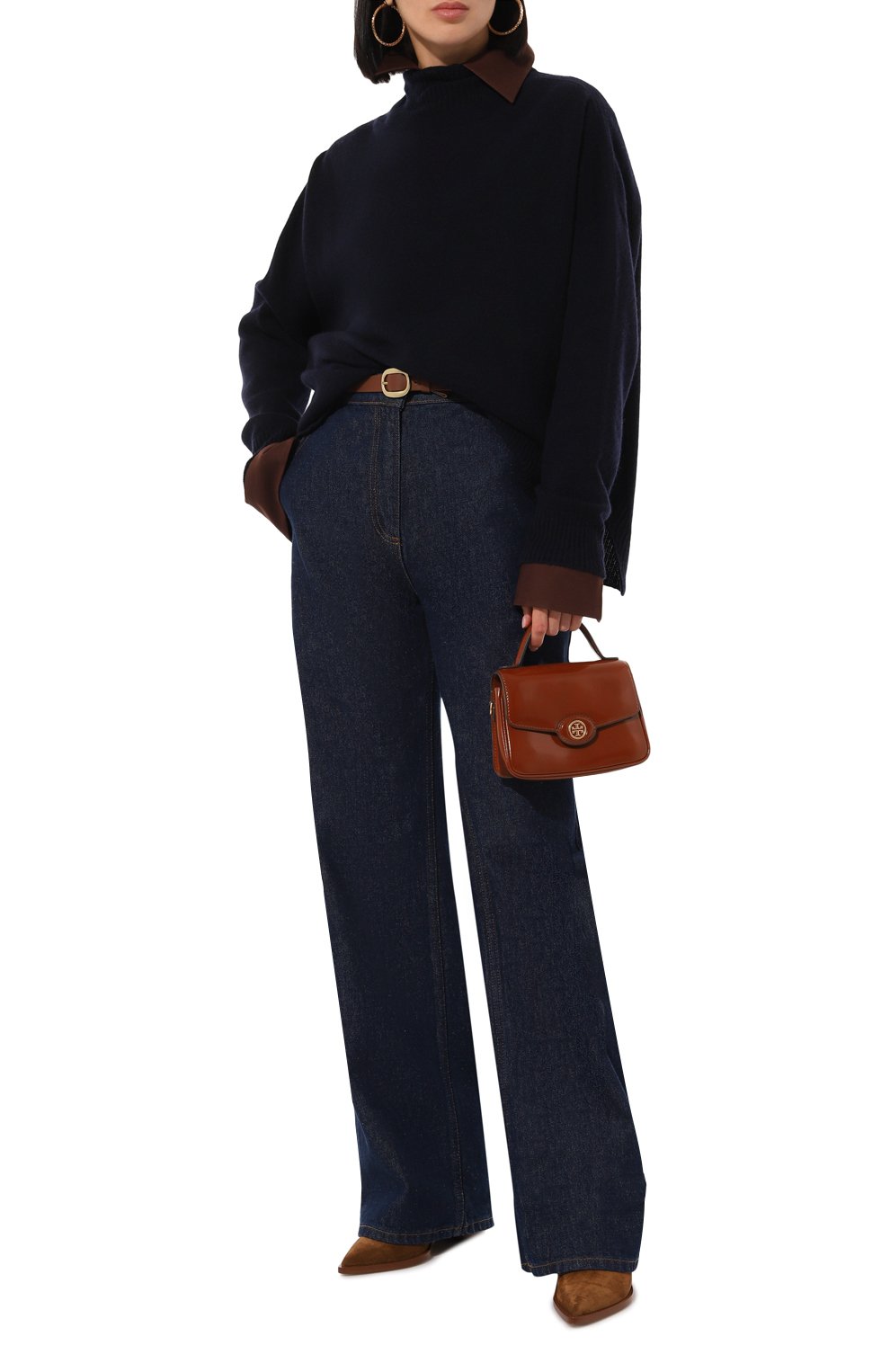 Свитер из шерсти и кашемира EMPORIO ARMANI, арт. EW000239/AF10749, фото 2