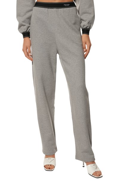 Хлопковые брюки PRADA, арт. 132363-10FI-F0031-221, фото 3