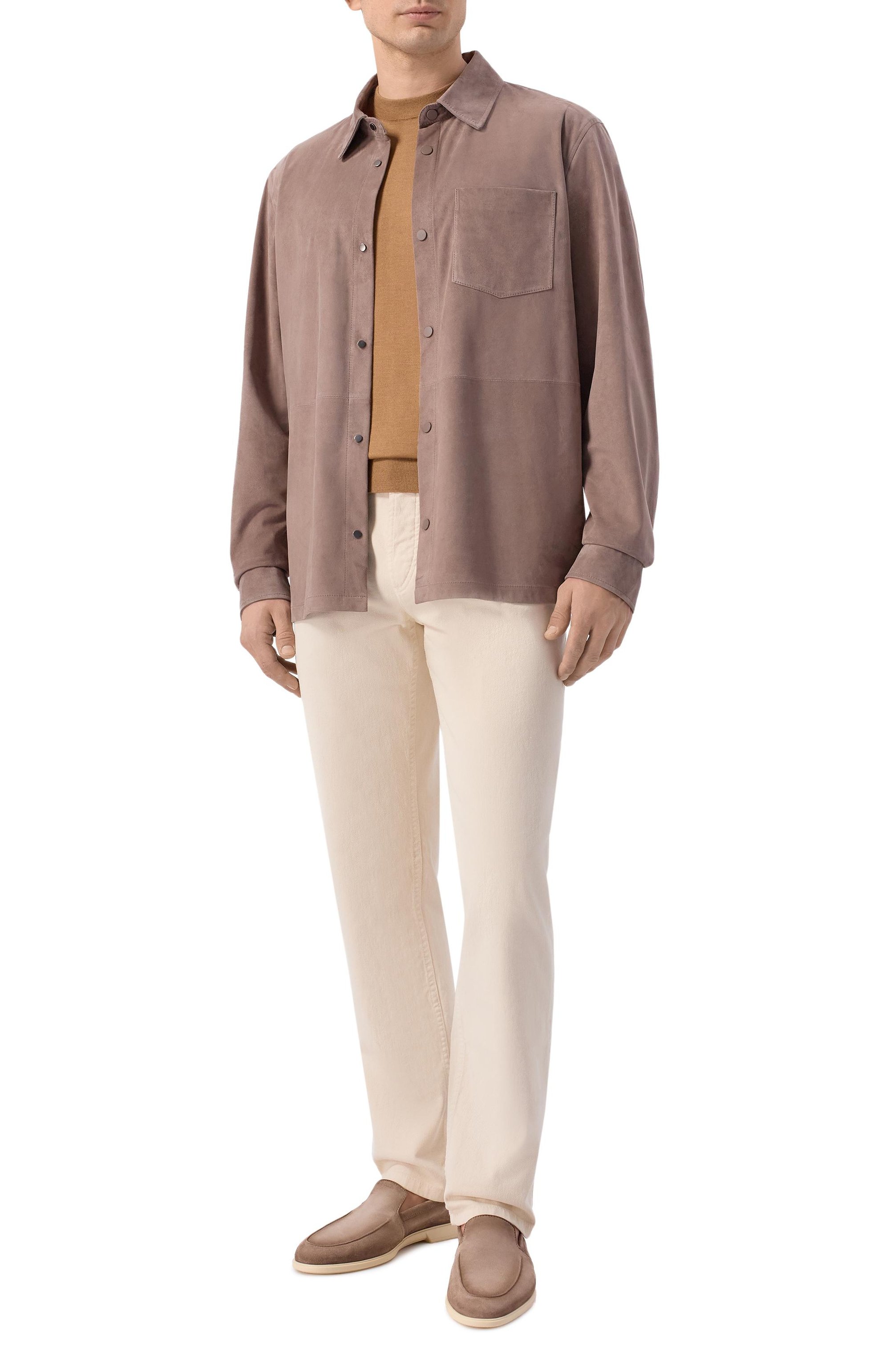 Замшевая рубашка MVST, арт. M26.2PM.L004/L010 SUEDE, фото 2