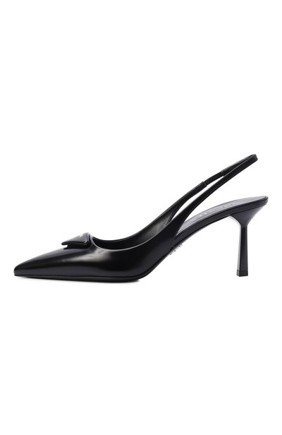 Лакированные туфли PRADA черного цвета по цене 130500 руб., арт. 1I901M/055, фото 4 Лакированные туфли PRADA, арт. 1I901M/055, фото 4