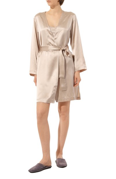 Шелковый халат LUNA DI SETA, арт. VLST08009, фото 2