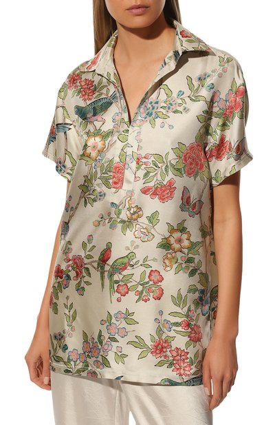 Шелковая блузка REDVALENTINO, арт. XR0AAD25/6F0, фото 3