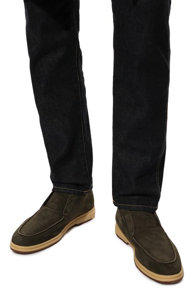 Замшевые ботинки ANDREA VENTURA FIRENZE, арт. 0Y-ZENITH 90/CASHMERE/CACHEMIRE/0Y-IV0RY-MAT, фото 3