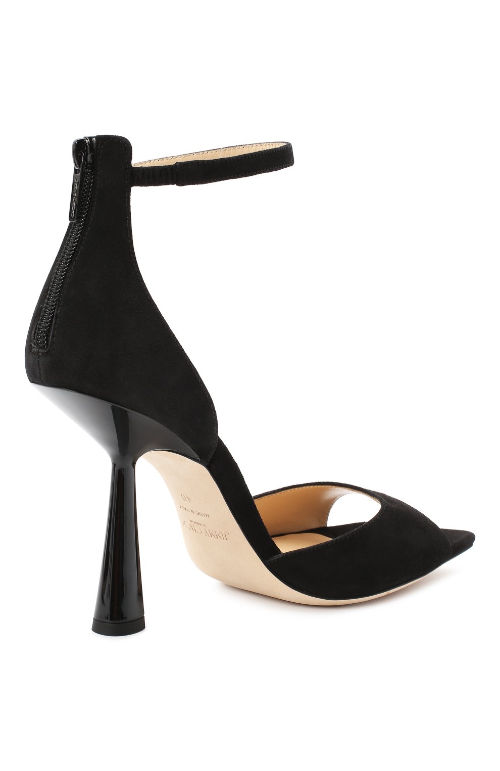Замшевые босоножки reon 101 JIMMY CHOO, арт. RE0N 100/SUE, фото 4