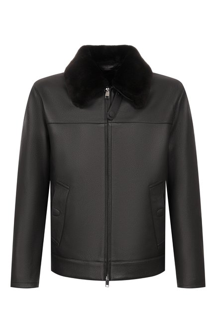 Мужской кожаная куртка BRIONI, арт. PLDI0L/0A701