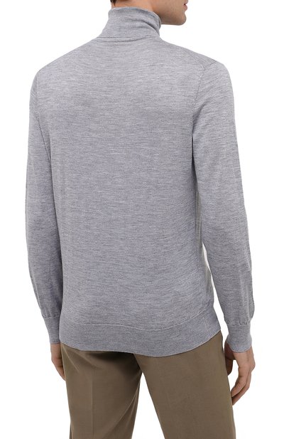 Водолазка из кашемира и шелка ZEGNA, арт. U7J00/120, фото 4