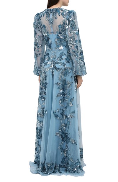 Платье с пайетками ZUHAIR MURAD, арт. DRF21014/EMAS001, фото 4