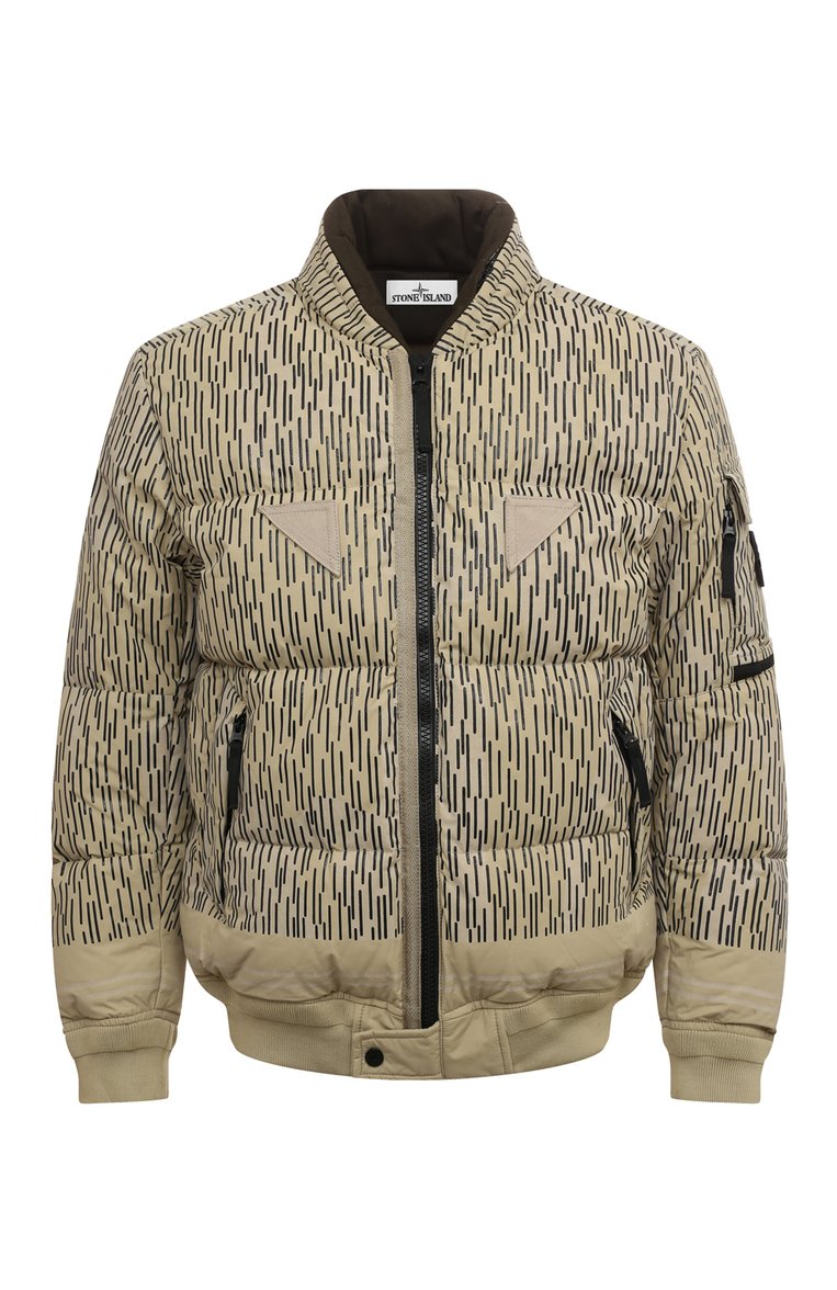Пуховый бомбер STONE ISLAND, арт. 7515433E1, фото 1