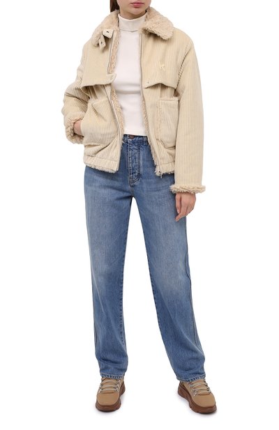 Вельветовая куртка KENZO кремового цвета по цене 65150 руб., арт. FA62BL1179CV, фото 2 Вельветовая куртка KENZO, арт. FA62BL1179CV, фото 2