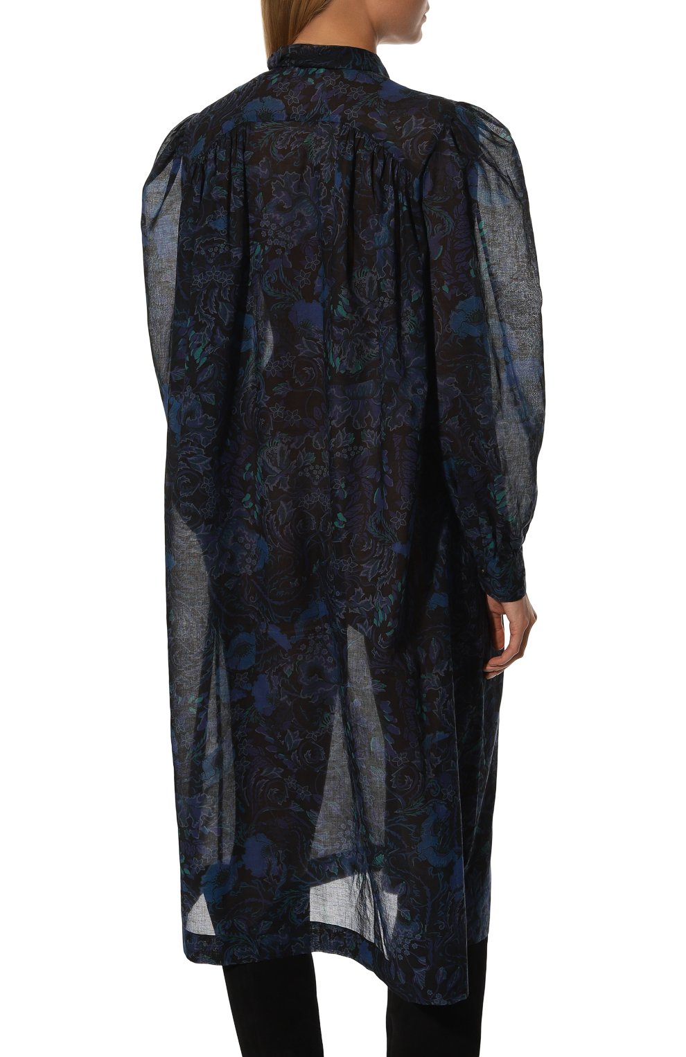 Хлопковое платье DRIES VAN NOTEN, арт. 222-031014-5130, фото 4