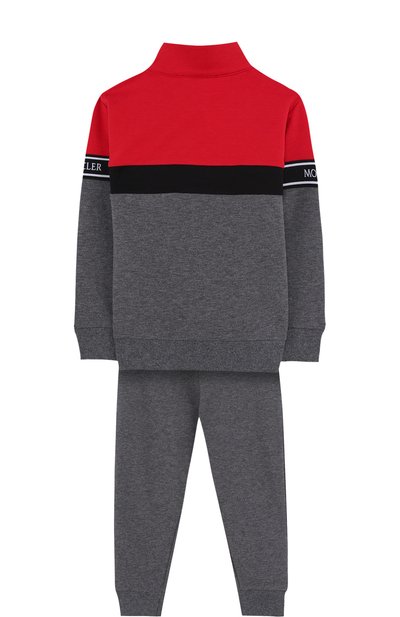 Хлопковый комплект из кардигана и брюк MONCLER ENFANT, арт. D2-951-88109-05-80996, фото 2