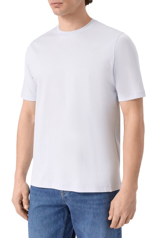 Хлопковая футболка MVST M26.CSM.K423/YAMU Голубой  M26.CSM.K423/YAMU Фото 3