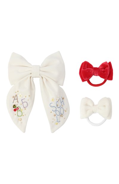 Комплект из трех бантов school PINK.OLIVKA, арт. PO-70208