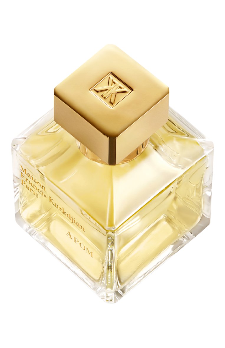 Парфюмерная вода apom (70ml) MAISON FRANCIS KURKDJIAN бесцветного цвета, арт. RA120421 | Фото 2 (Тип аромата: Восточный, Фужерный; Региональные ограничения белый список (Axapta Mercury): Не проставлено; Тип продукта - парфюмерия: Парфюмерная вода; Нос: Не про�ставлено; Ограничения доставки: flammable)