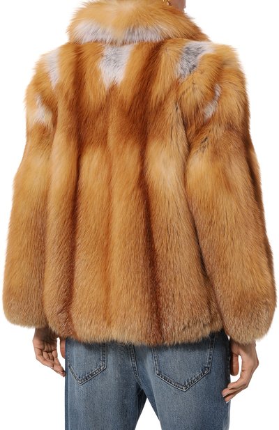 Шуба из меха лисы GIULIA GURMAN, арт. J2G40, фото 4