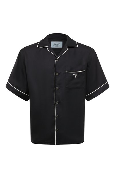 Шелковая рубашка PRADA, арт. UCS405-1QWC-F0008-212, фото 1