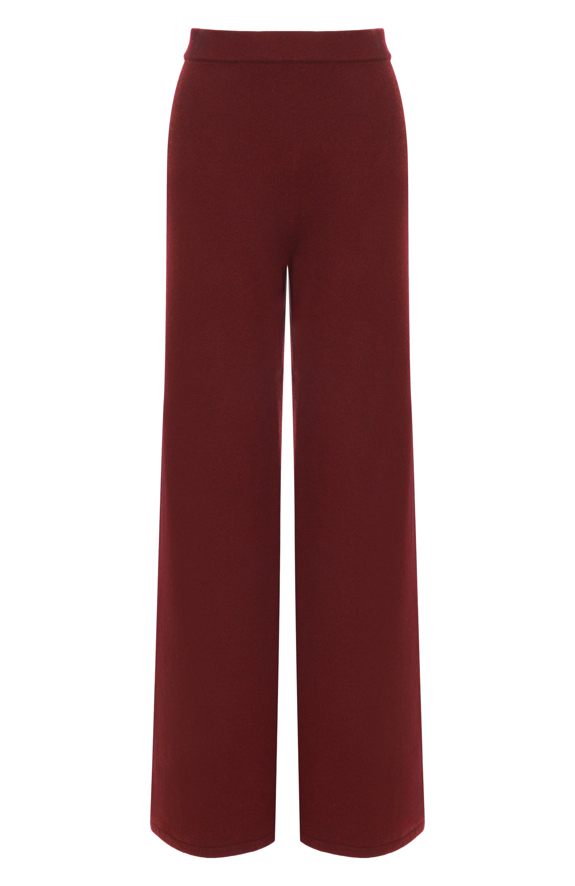 Кашемировые брюки 12 STOREEZ бордового цвета по цене 32000 руб., арт. 134654, фото 1 Кашемировые брюки 12 STOREEZ, арт. 134654, фото 1