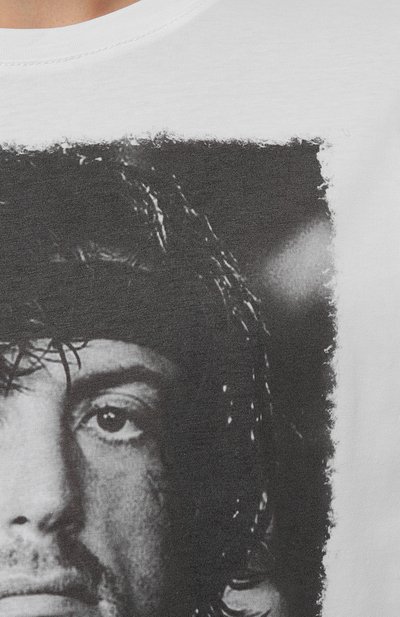 Хлопковая футболка BISIBIGLIO, арт. RAMB0 FACE, фото 5