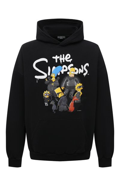 Хлопковое худи balenciaga x the simpsons BALENCIAGA, арт. 674986/TLVG8, фото 1