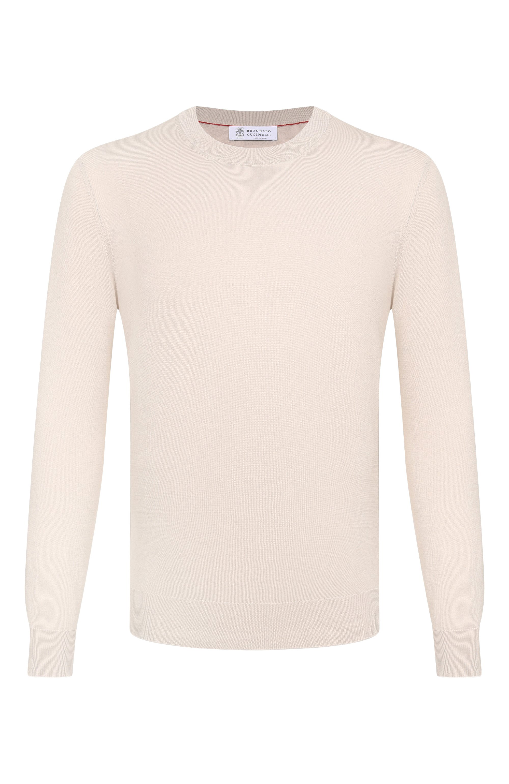 Хлопковый джемпер BRUNELLO CUCINELLI, арт. M2900100, фото 1