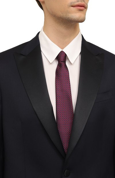 Шелковый галстук CANALI разноцветного цвета по цене 22950 руб., арт. 79/HJ03773, фото 2 Шелковый галстук CANALI, арт. 79/HJ03773, фото 2